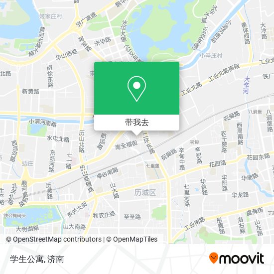 学生公寓地图