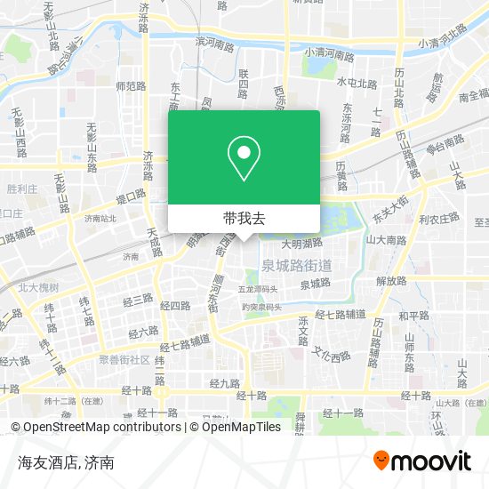 海友酒店地图