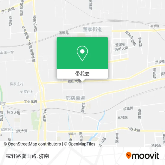 稼轩路虞山路地图