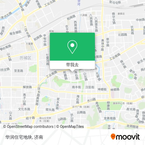 华润住宅地块地图