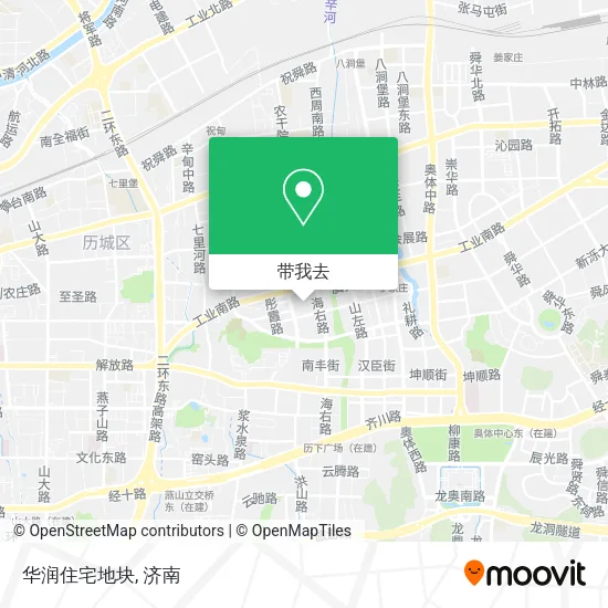 华润住宅地块地图