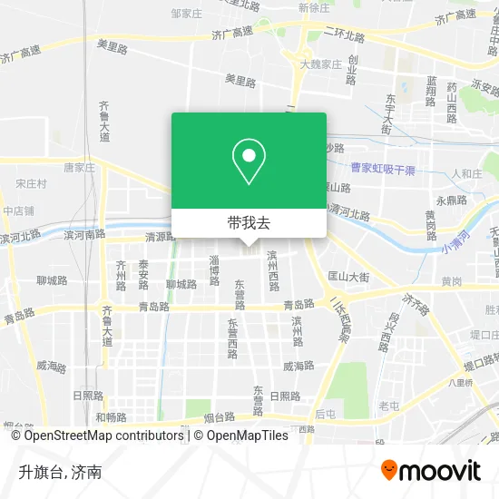 升旗台地图