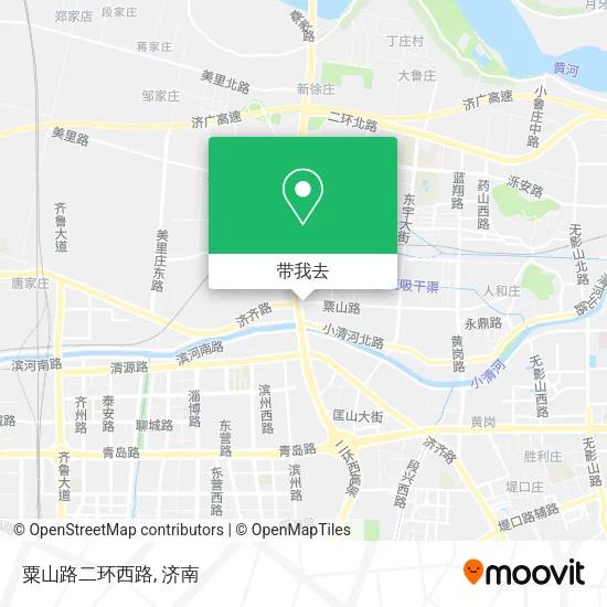 粟山路二环西路地图
