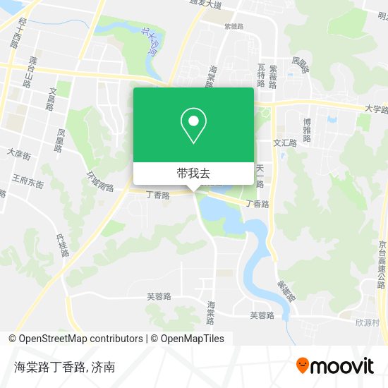 海棠路丁香路地图