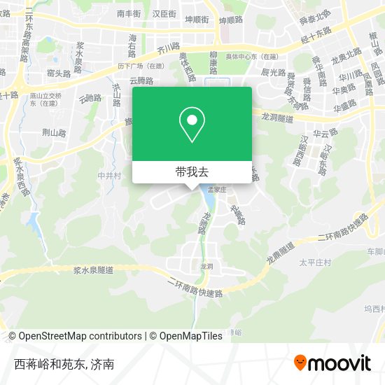 西蒋峪和苑东地图
