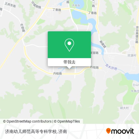 济南幼儿师范高等专科学校地图