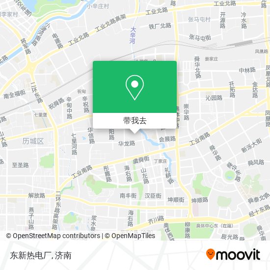 东新热电厂地图