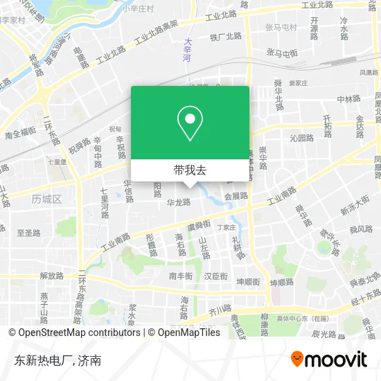 东新热电厂地图