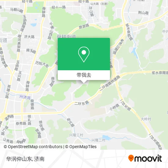 华润仰山东地图