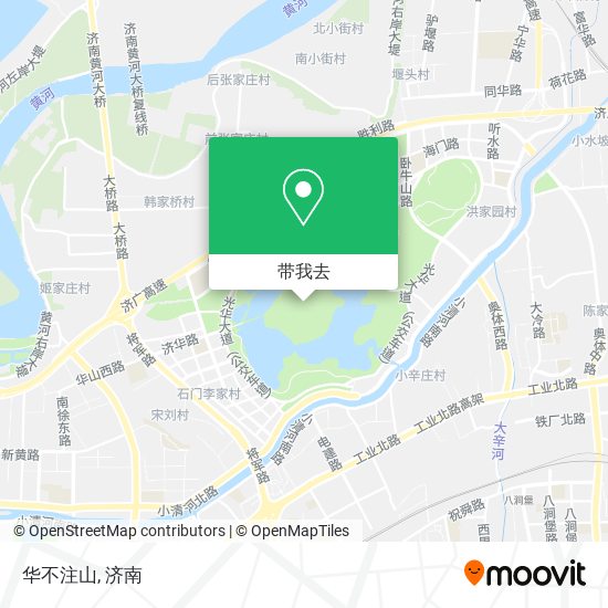 华不注山地图