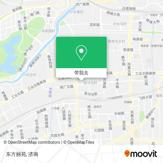 东方丽苑地图