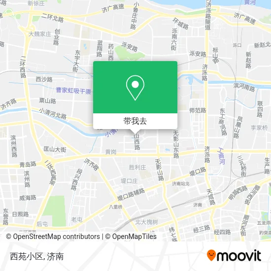 西苑小区地图