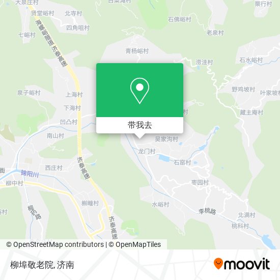 柳埠敬老院地图