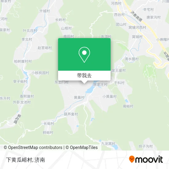 下黄瓜峪村地图