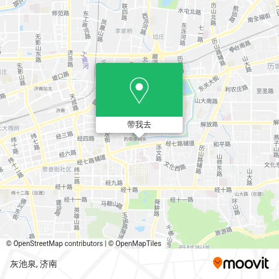 灰池泉地图