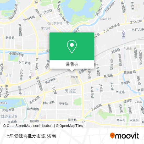 七里堡综合批发市场地图