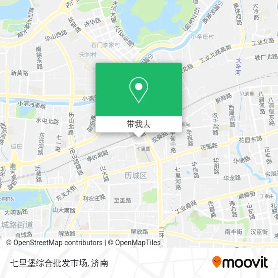 七里堡综合批发市场地图