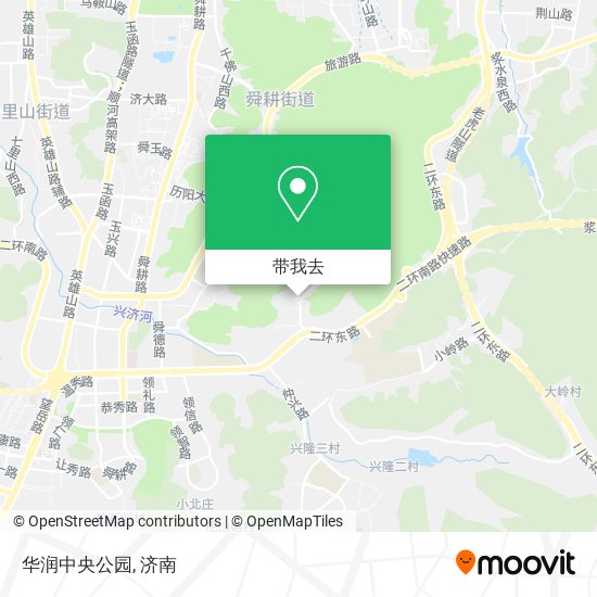 华润中央公园地图