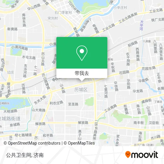 公共卫生间地图