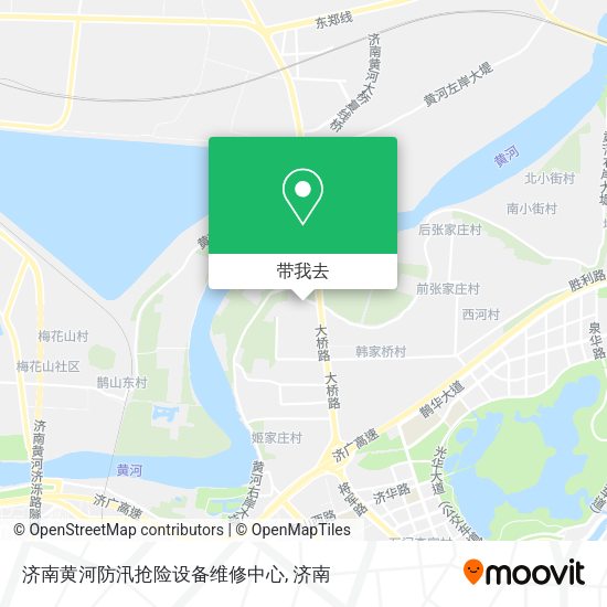 济南黄河防汛抢险设备维修中心地图