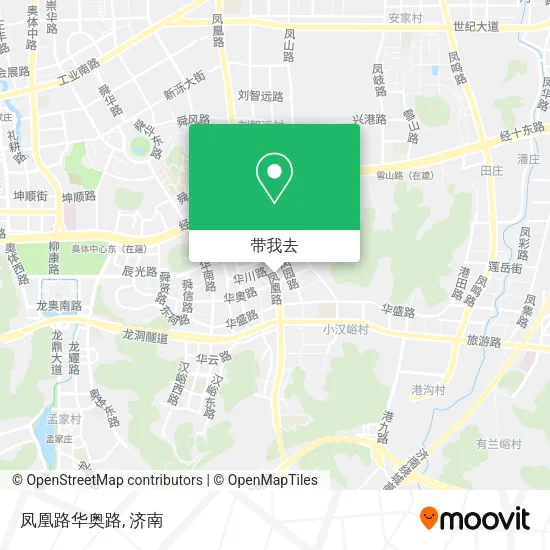 凤凰路华奥路地图