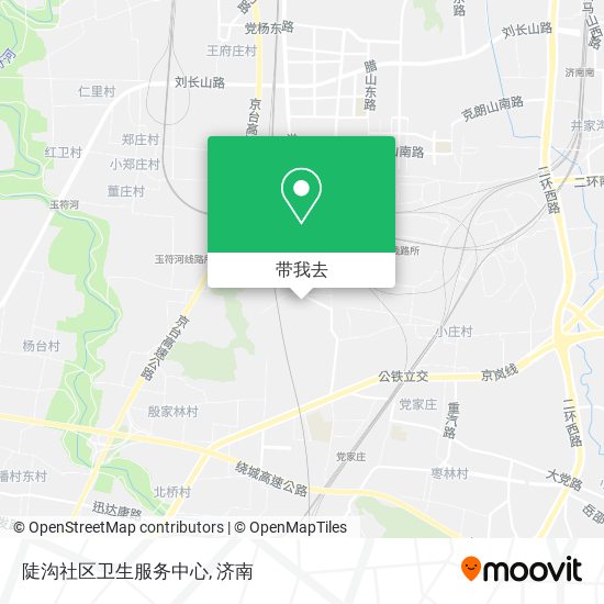 陡沟社区卫生服务中心地图