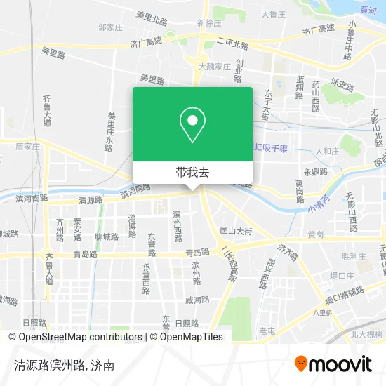 清源路滨州路地图