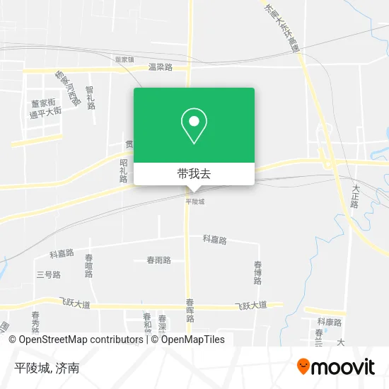 平陵城地图