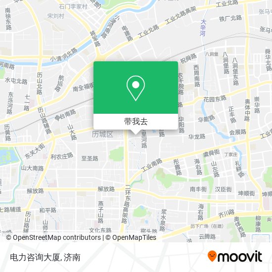 电力咨询大厦地图