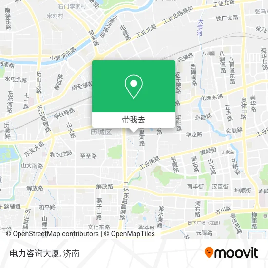 电力咨询大厦地图