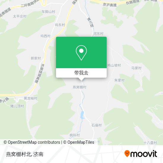 燕窝棚村北地图