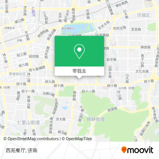 西苑餐厅地图