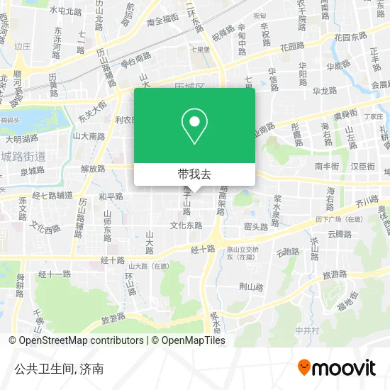 公共卫生间地图