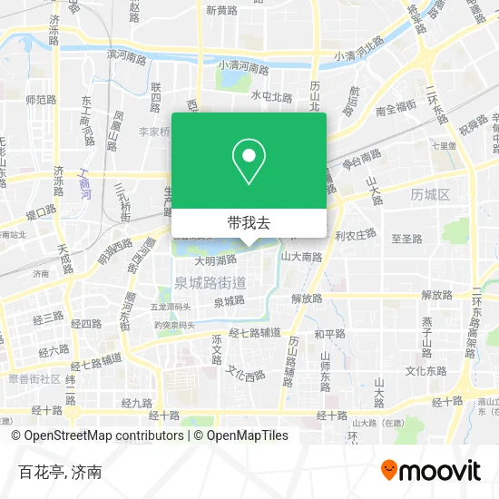 百花亭地图