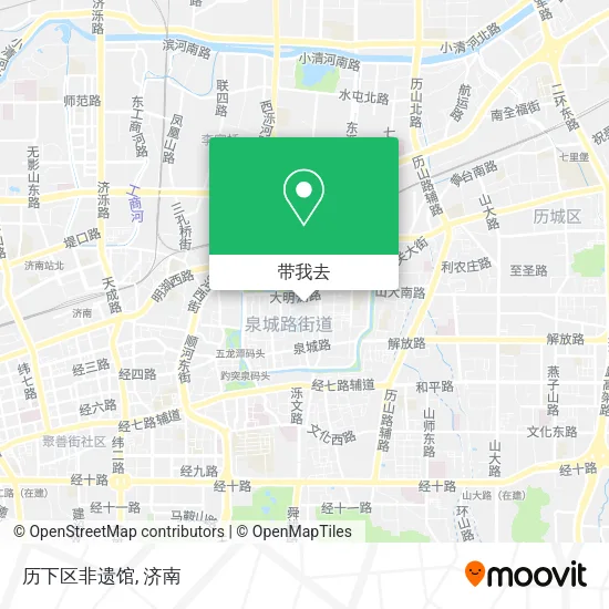 历下区非遗馆地图