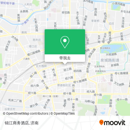 锦江商务酒店地图