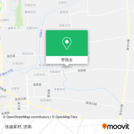 张越家村地图
