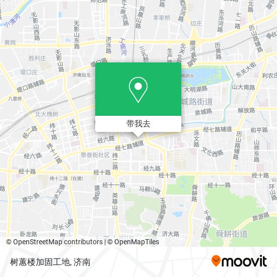 树蕙楼加固工地地图