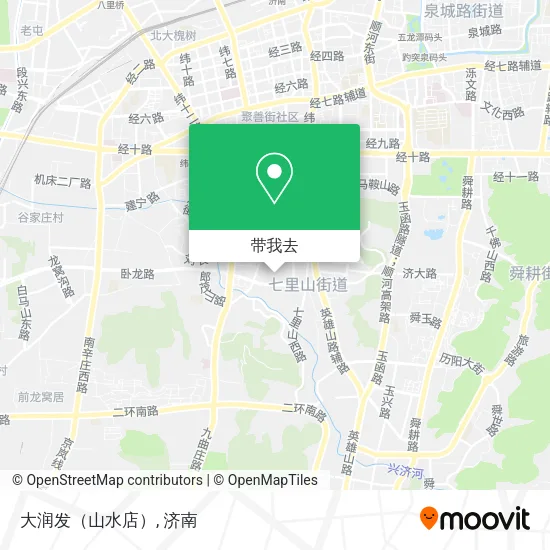 大润发（山水店）地图