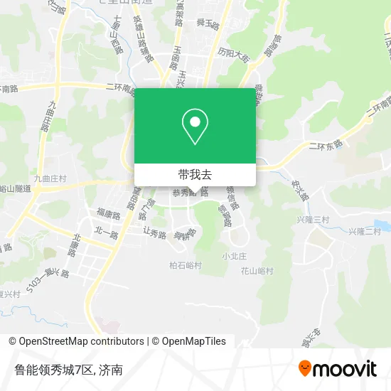 鲁能领秀城7区地图