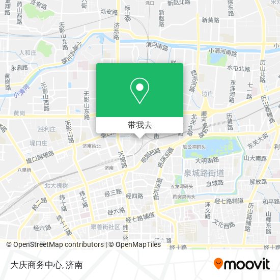 大庆商务中心地图