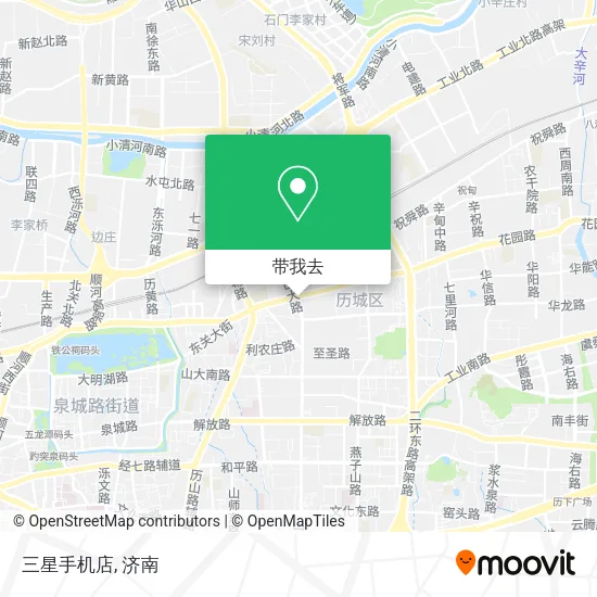 三星手机店地图