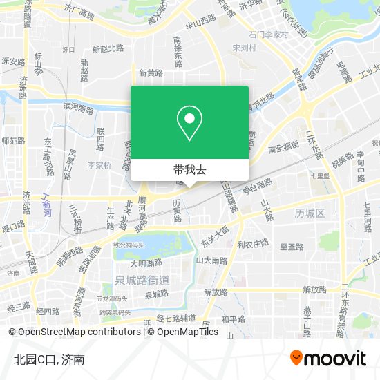 北园C口地图