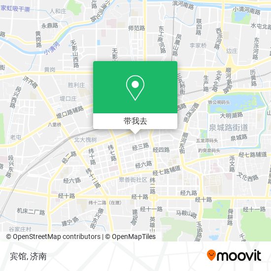 宾馆地图