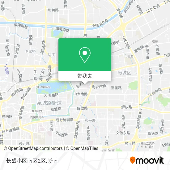 长盛小区南区2区地图