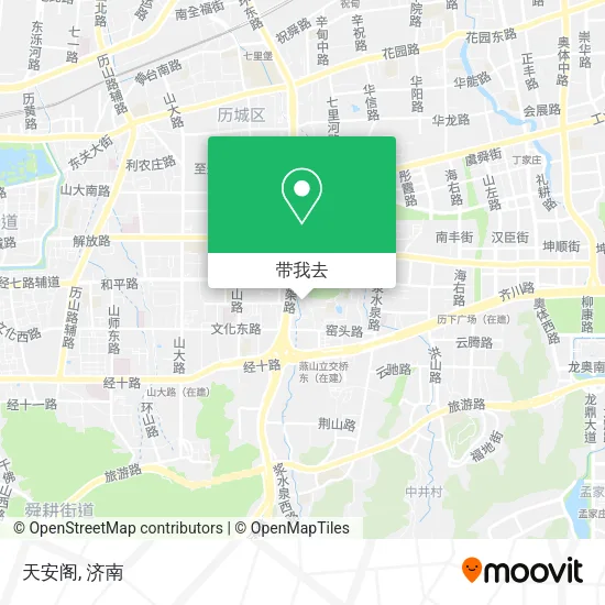 天安阁地图