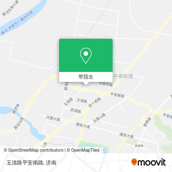 玉清路平安南路地图
