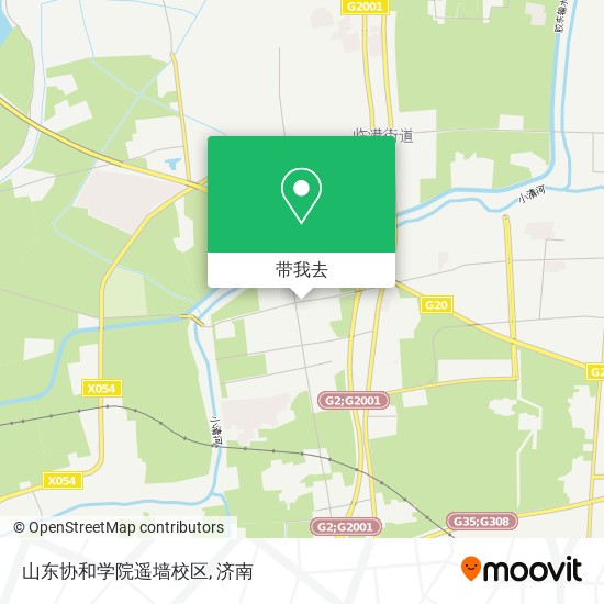 山东协和学院遥墙校区地图