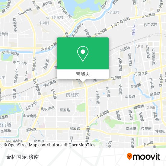 金桥国际地图