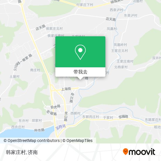 韩家庄村地图